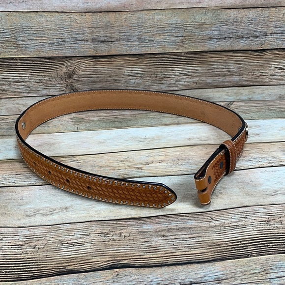 Ranger Belt Company Hand-tooled Belt Size 24 NWOT - Picture 1 of 13